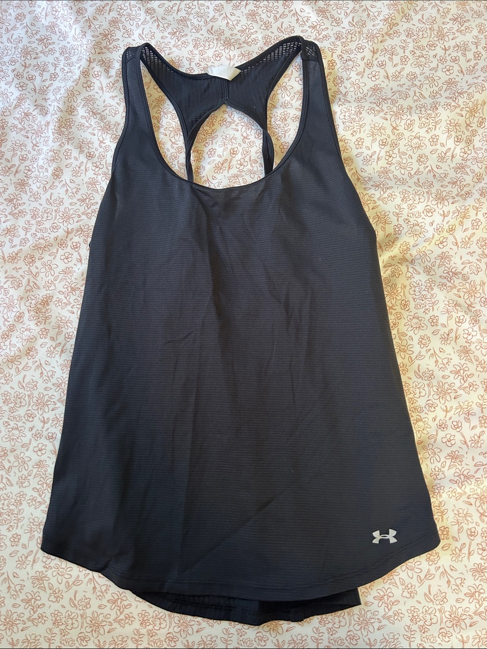 Under Armour Black Racerback Performance Tank Top